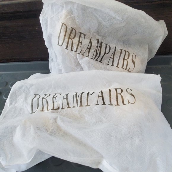 DREAM PAIRS Women Heeled Sandals Pump Swan 16 in Gold - Picture 10 of 11